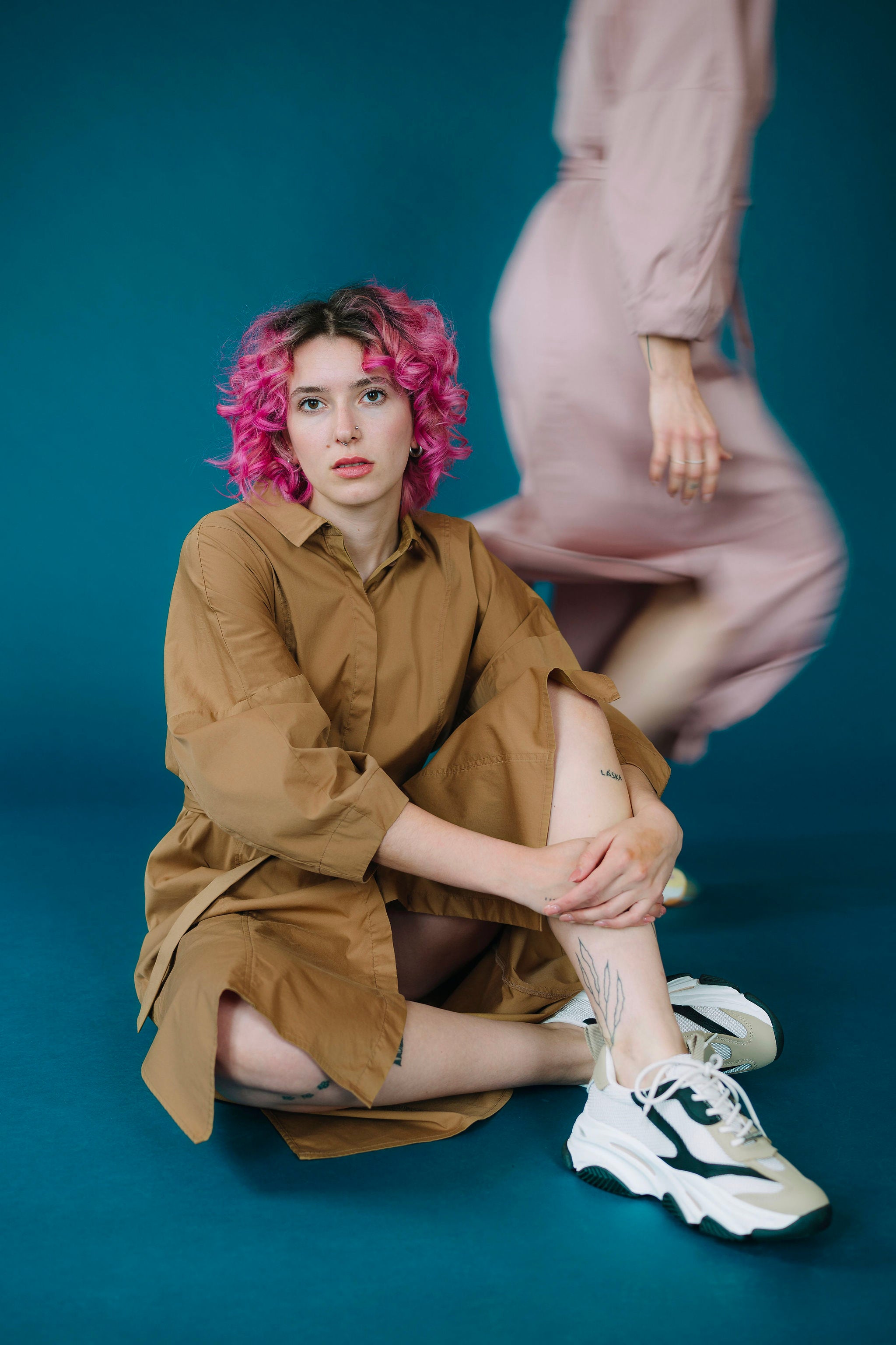 Košilové šaty z popelínu