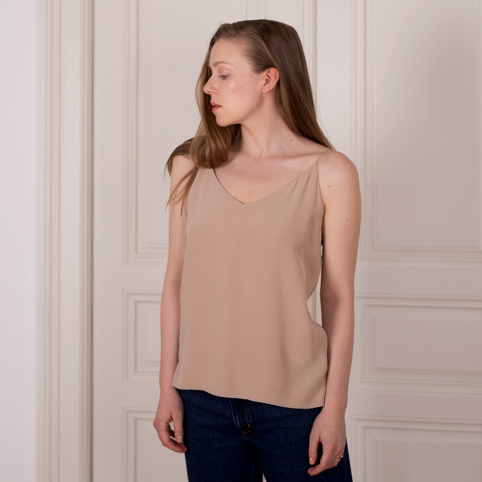 Top na špagetová ramínka