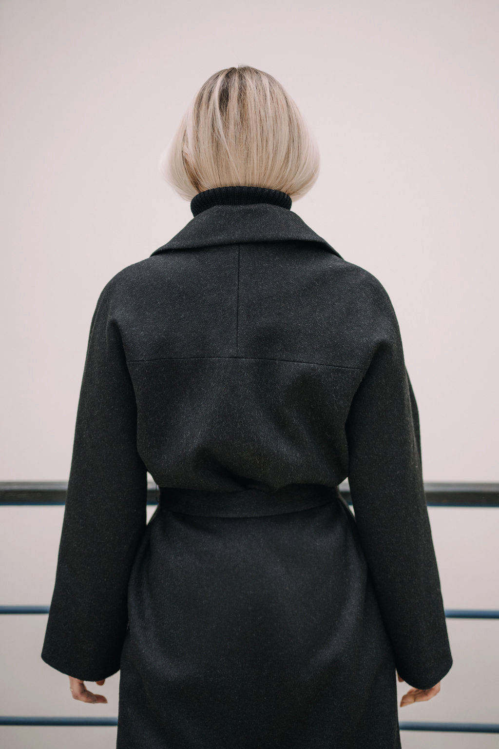 Kabát s raglánovým rukávem