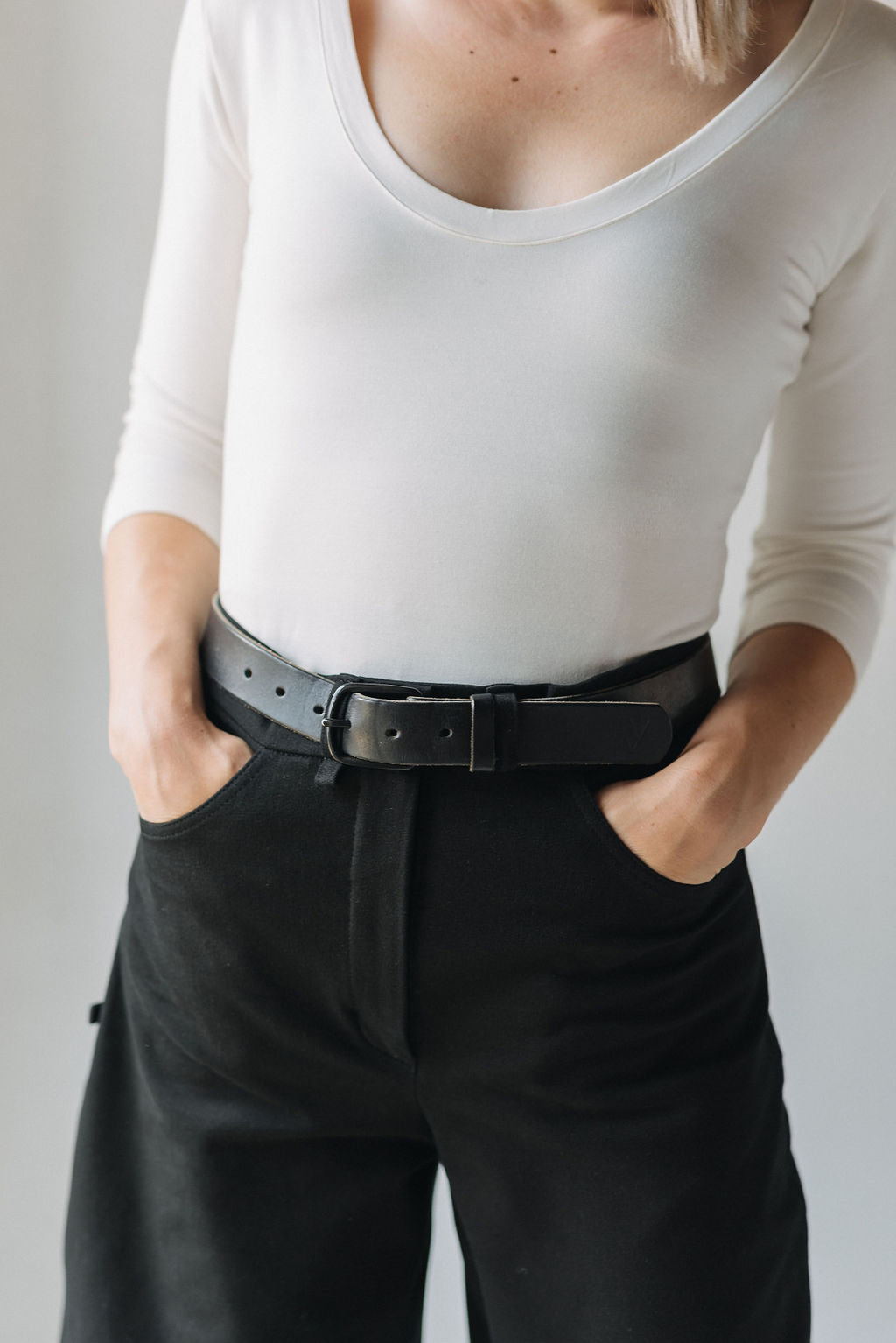 Top s oboustranným výstřihem