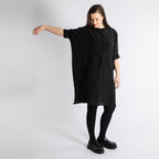 Hedvábné oversize šaty